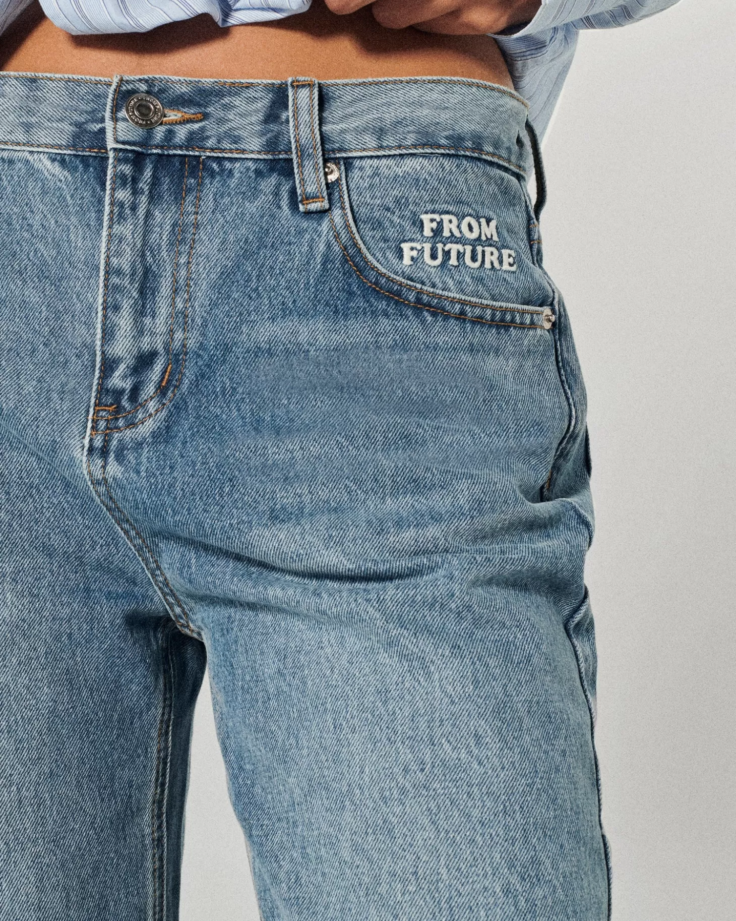 FROM FUTURE Jackie Jeans Medium Blue Shop